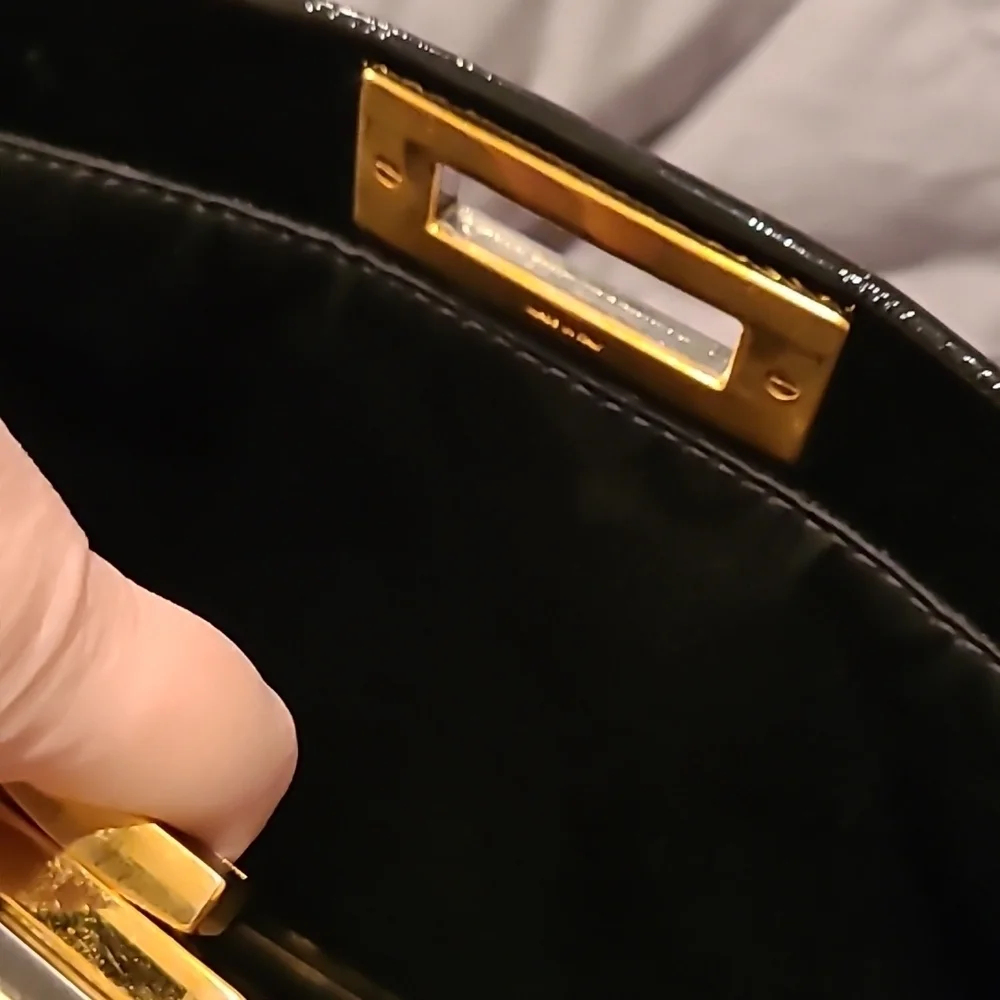 Fendi Peekaboo Black Bag